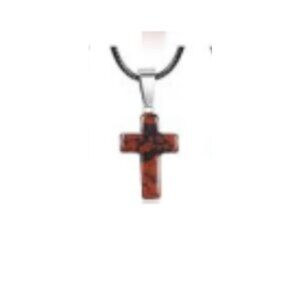 Cross Gemstone Pendant Charms Cross Quartz Crystal Charms for Necklace Earring